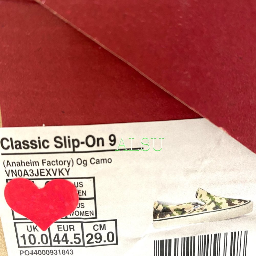 VANS CLASSIC SLIP-ON 98 DX ANAHEIM Factory Camo M - Picture 9 of 9